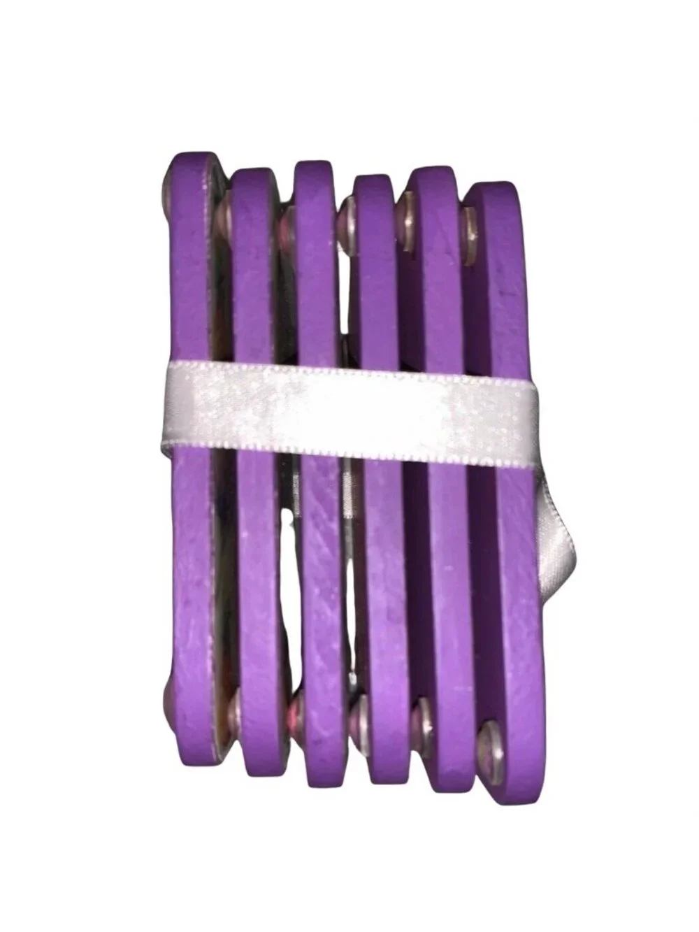 Coasters Pineapple Purple Housewarming Home Welcome Protective Bottom Set of 6
